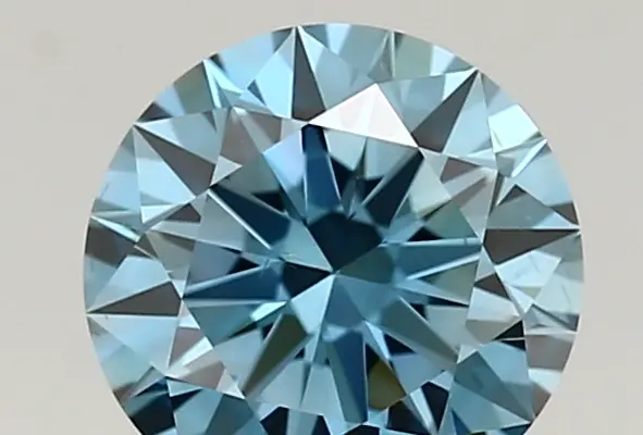 1.12ct FANCY VIVID  BLUE VS2 Round (IGI)
