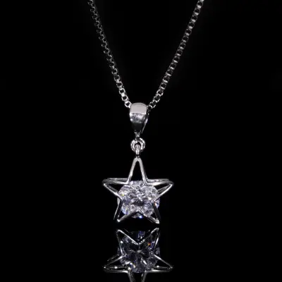 Lab Grown Diamond Star Pendant