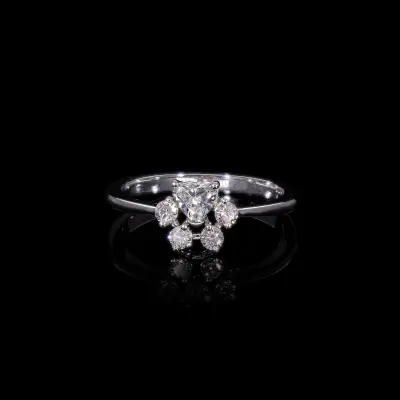 Lab Grown Diamond French Cut Infinity Pendant
