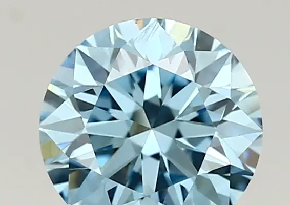 1.02ct FANCY VIVID  BLUE SI1 Round (IGI)