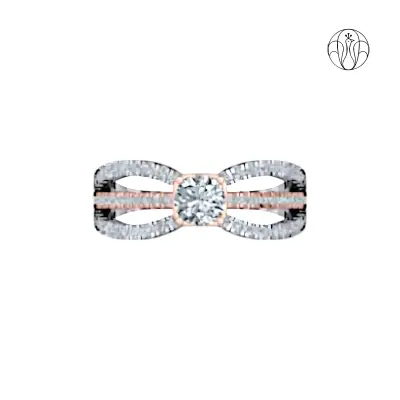 Belle Ring (CI. Zaveri)- 1.17 CTW 67 PCS VS1 Lab Grown Round Diamond Ring