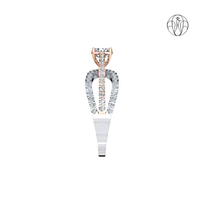 Belle Ring (CI. Zaveri)- 1.17 CTW 67 PCS VS1 Lab Grown Round Diamond Ring