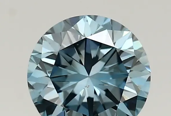 1.01ct FANCY VIVID  BLUE SI1 Round (IGI)
