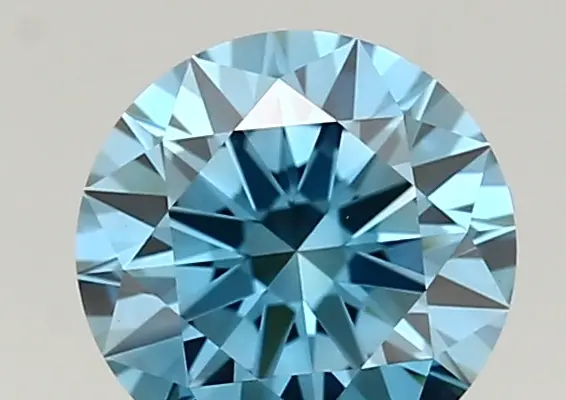 1.00ct FANCY VIVID  BLUE VVS2 Round (IGI)