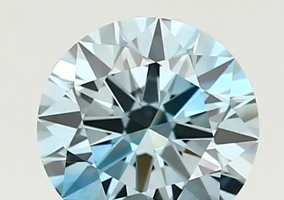 1.00ct FANCY VIVID  BLUE VS2 Round (IGI)