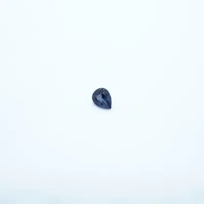 1 ct Pear Blue Spinel