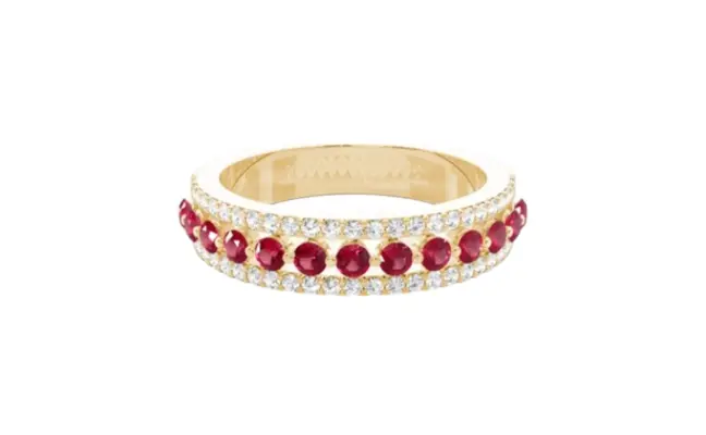Meera Ring (CI. Zaveri)- 0.295 CTW 50 PCS VS1 Lab Grown Round Diamond  Ring