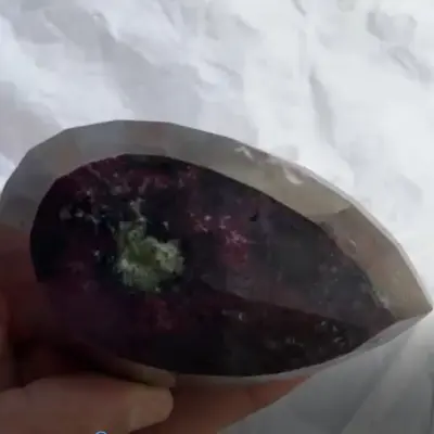 Giant Natural Ruby  2705 Carats  Dark Red Antique Pear Shape Natural Ruby Gemstone Certified Untreated Collector's Piece