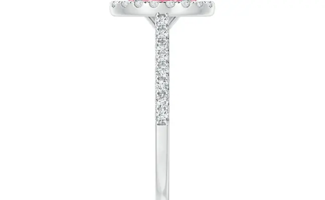 Oval Prong Set Lab Diamond Ring