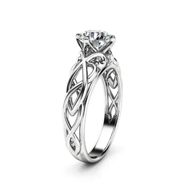 Celestic Lab diamond Engagement ring