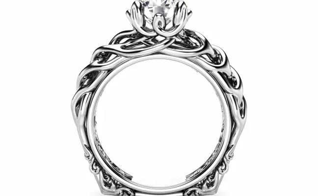 Classic floral Diamond Ring