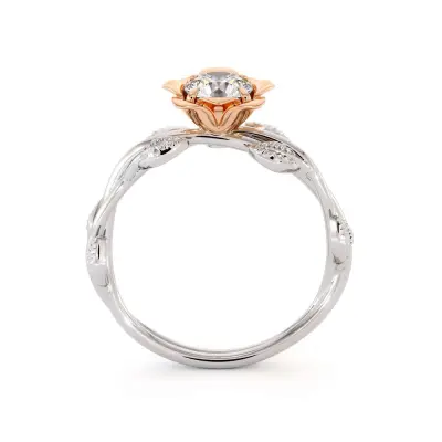Rose Blossom Diamond Ring