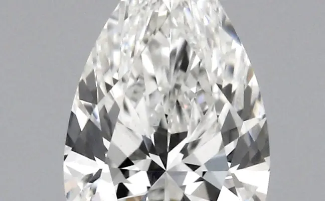 0.66ct F VVS2 Pear (IGI)