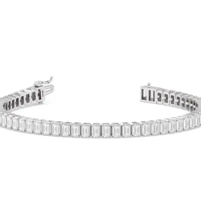 Emerald North- South Tennis Bracelet