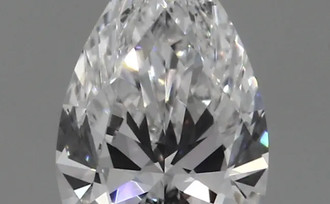0.63ct D VVS2 Pear (IGI)