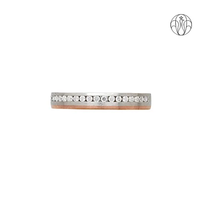 Seren Vow Band (CI. Zaveri)-  0.9 CTW lab-grown diamond Wedding Band