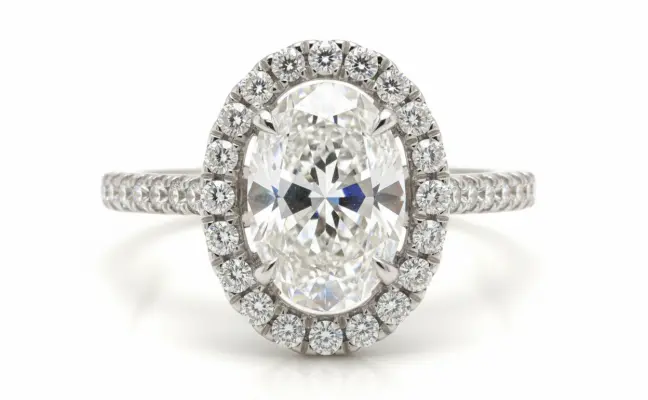 Modern Classic 0.80 Carat Natural Diamond Ring (18K) Ultimate Sparkle
