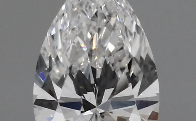 0.45ct D VS2 Pear (IGI)