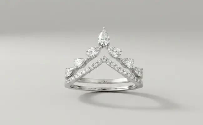The Crescent Dewdrop Hoops