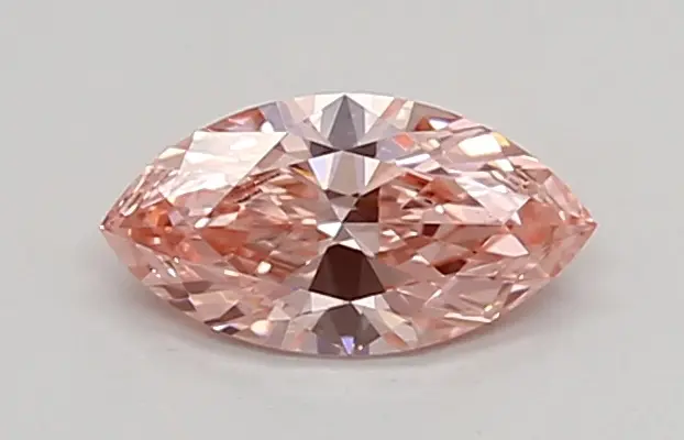 0.37ct FANCY VIVID  PINK VS1 Marquise (IGI)