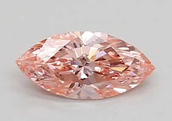 0.36ct FANCY VIVID  PINK VVS2 Marquise (IGI)