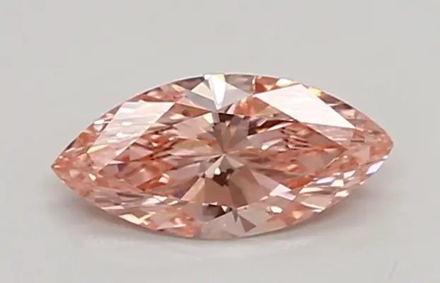 0.36ct FANCY VIVID  PINK VVS2 Marquise (IGI)