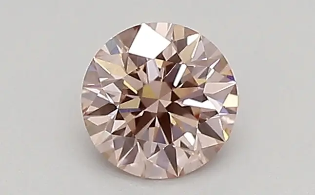 0.35ct FANCY INTENSE  PINK VS2 Round (IGI)