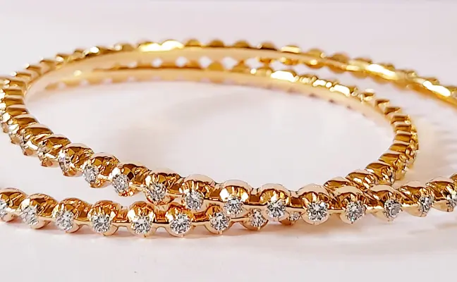 Diamond bangles -1
