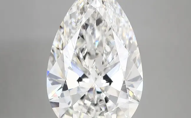 7.54ct F VVS2 Pear (IGI)