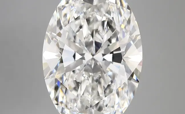 7.42ct F VVS2 Oval (IGI)