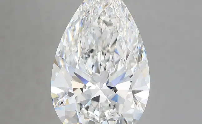 7.36ct E VVS2 Pear (IGI)