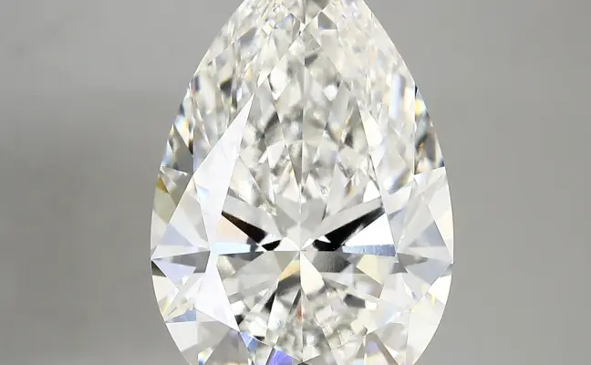 7.09ct F VVS2 Pear (IGI)