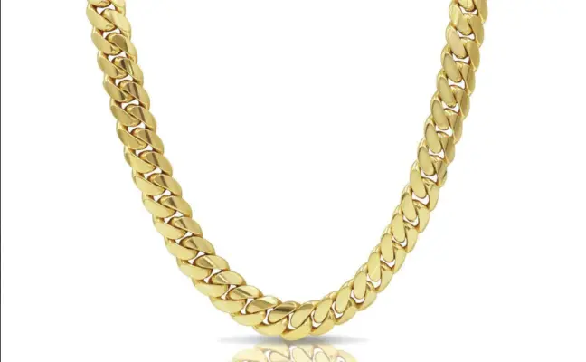 Solid Cuban Link Chain | 14K Yellow Gold