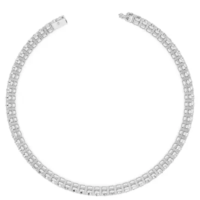 Four Prong 5 CT TW Natural Diamond Tennis Bracelet