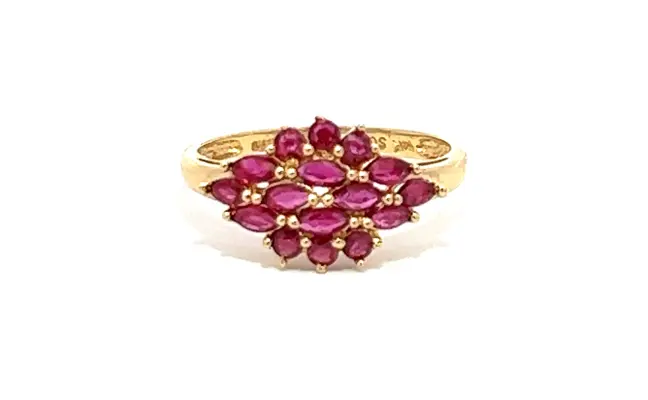 14KY 0.75ct Ruby ring