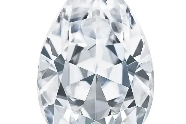 1.00-Carat Pear Cut Natural Loose Diamond