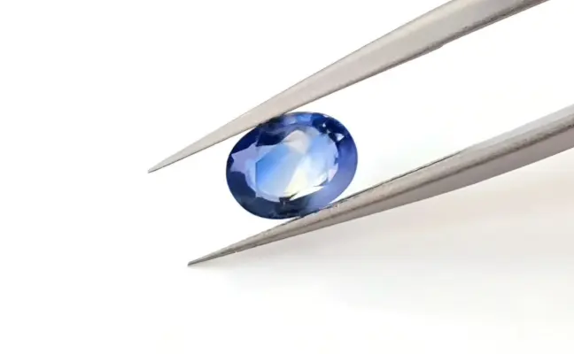 Natural Ceylon Blue Sapphire Oval 1.21ct Loose Stone - CaratX Loose Sapphire Gemstones