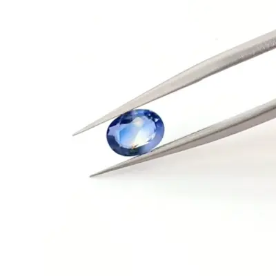 Natural Ceylon Blue Sapphire Oval 1.21ct Loose Stone - CaratX Loose Sapphire Gemstones