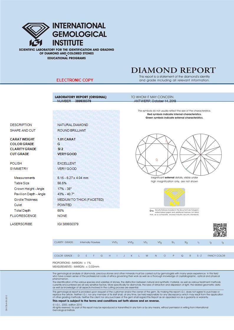 igi diamond rating