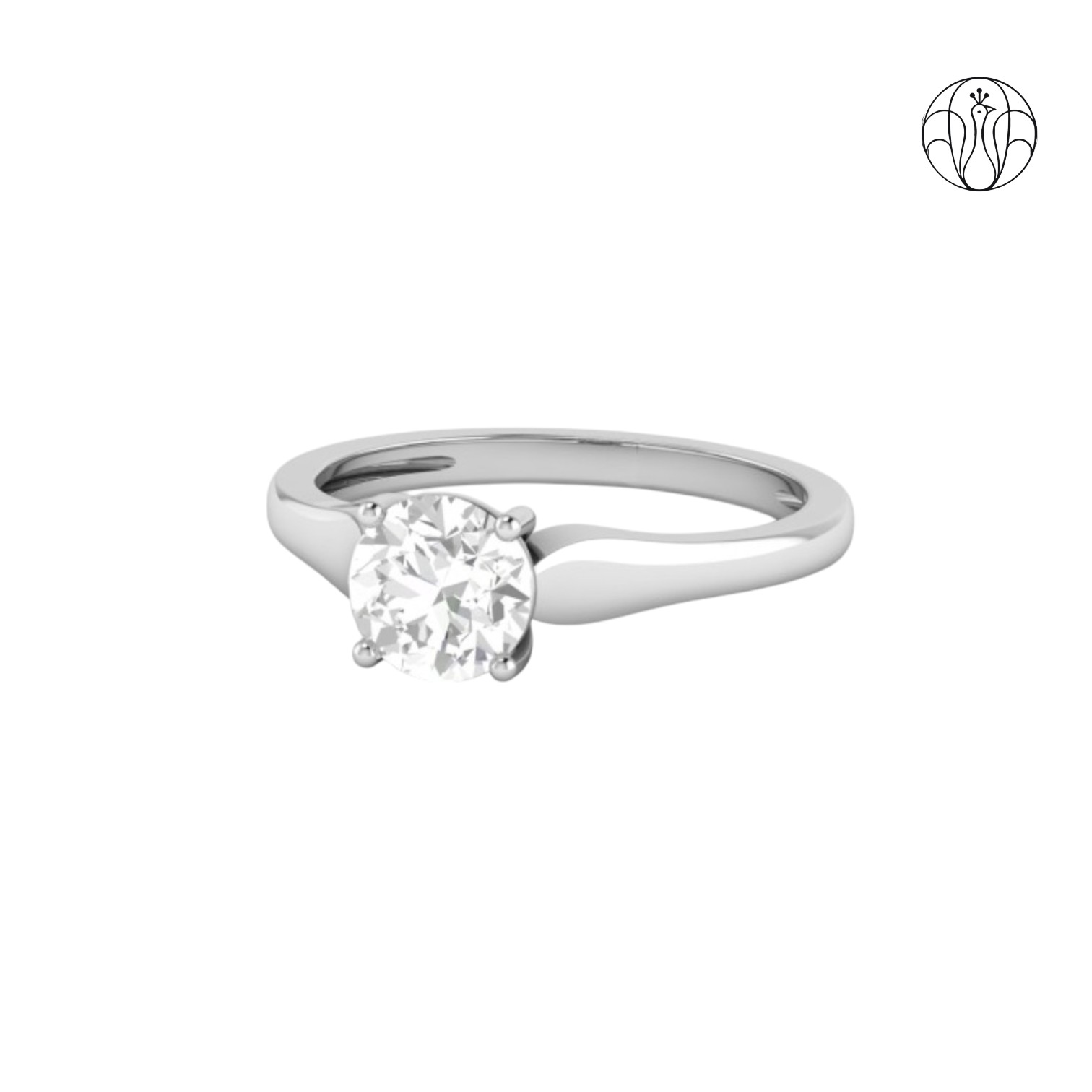 Prince Wedding Band (CI. Zaveri)-  0.08 CTW 1 PCS VVS Lab Grown Round Diamond Minimal Band Ring