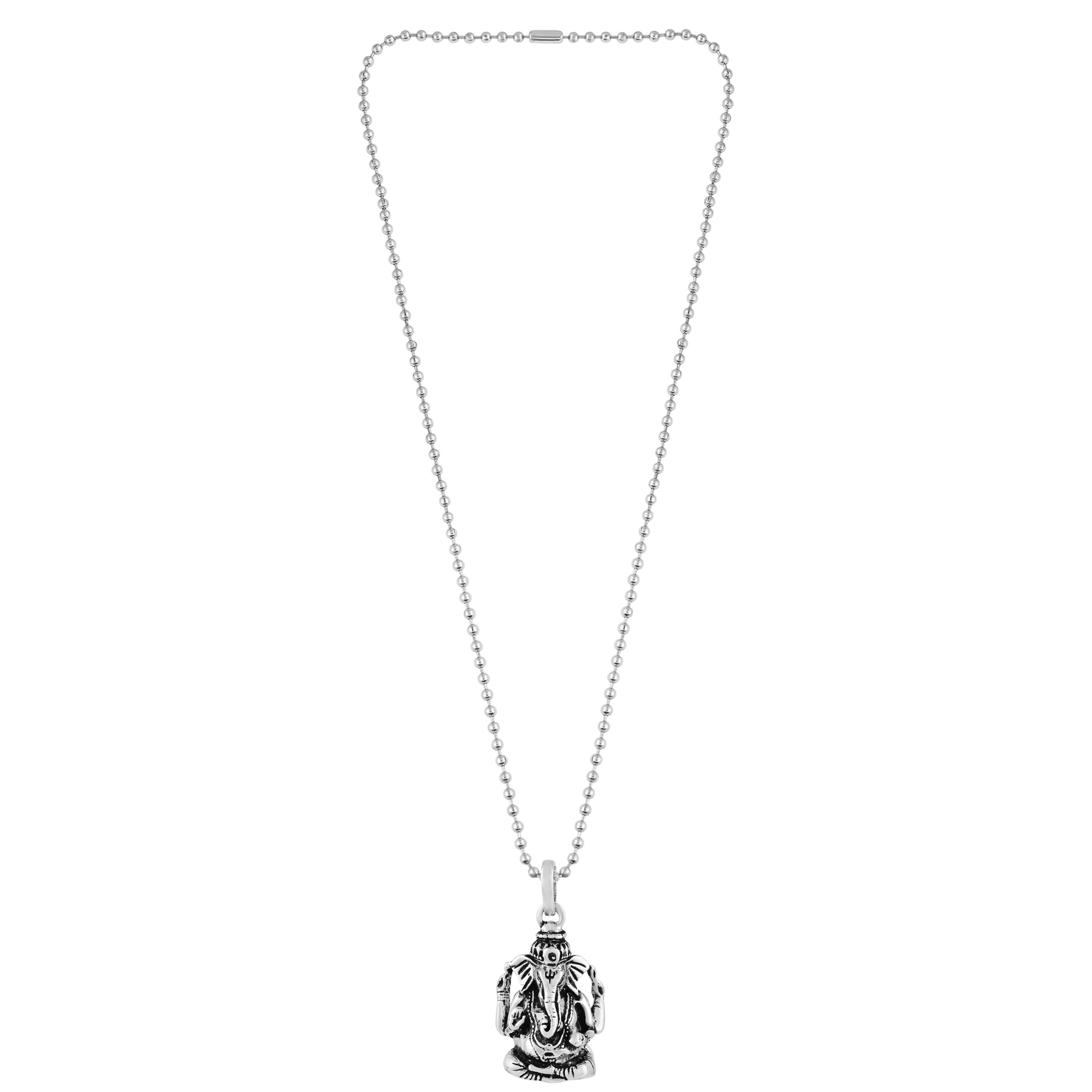 Ganesha Silver Pendant
